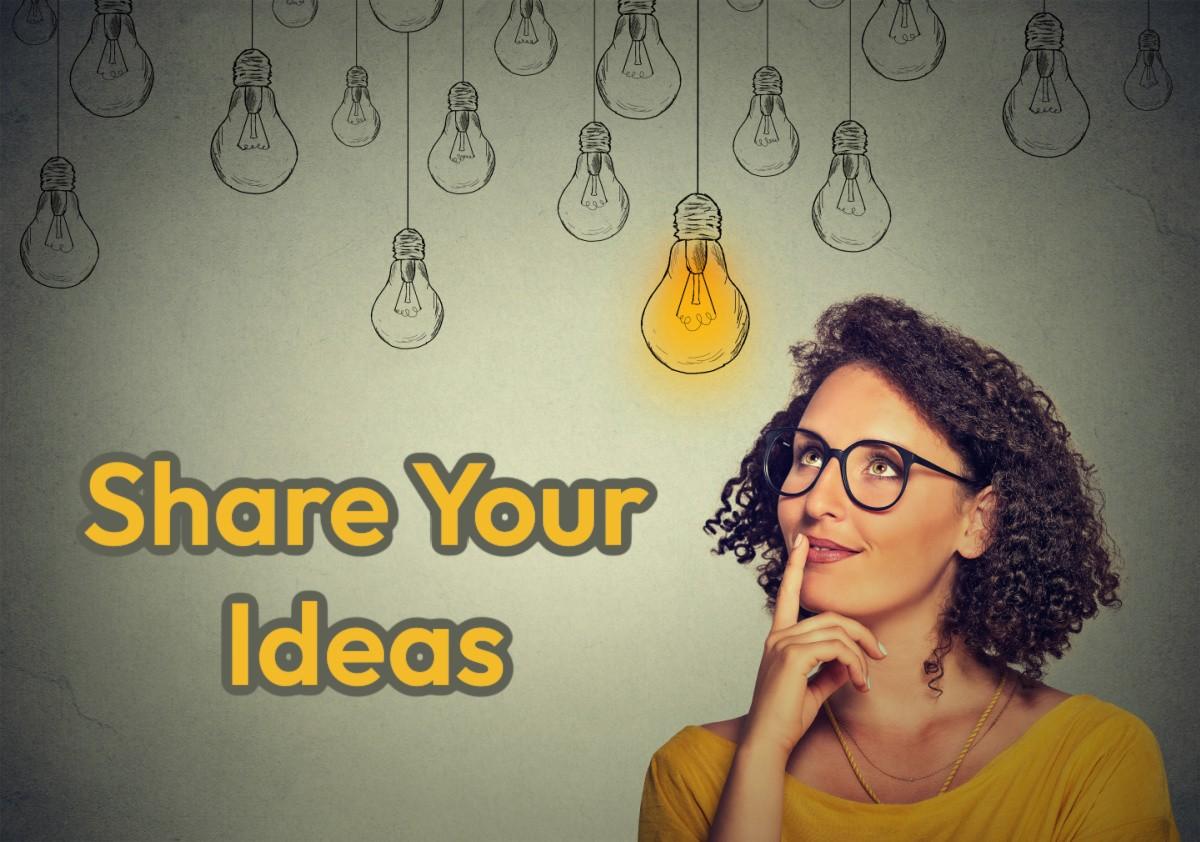 share ideas